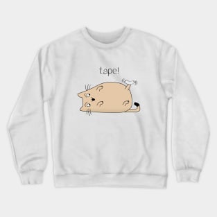 Cat - tape! Crewneck Sweatshirt